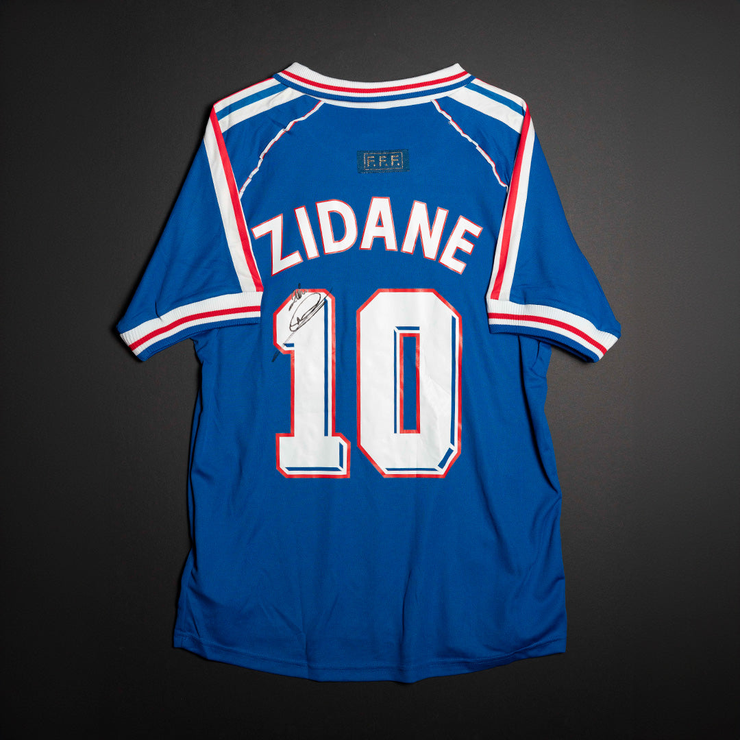Jersey Firmado Zinedine Zidane - Selección de Francia 1998